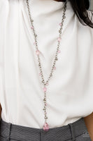 Afterglow Party - Pink Necklace - Fashion Fix